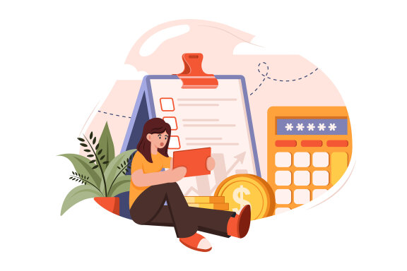 M471_Finance Management Illustration Pack