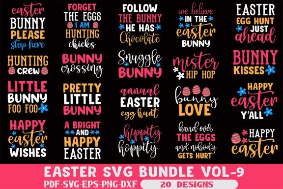 Easter SVG Bundle 