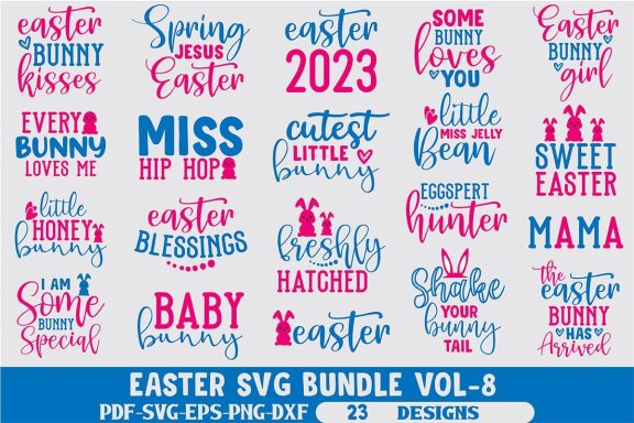 Easter SVG Bundle 