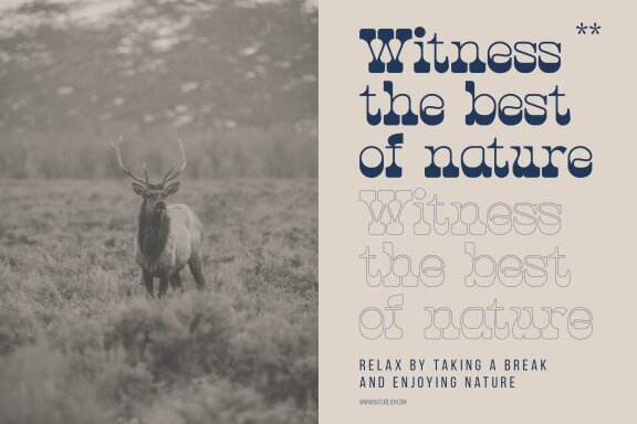 Hunting Ground | Western Slab Serif
