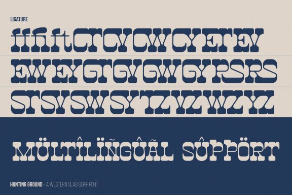 Hunting Ground | Western Slab Serif