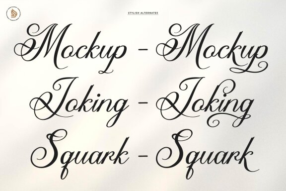 Katarina Delvor | Modern Calligraphy Font