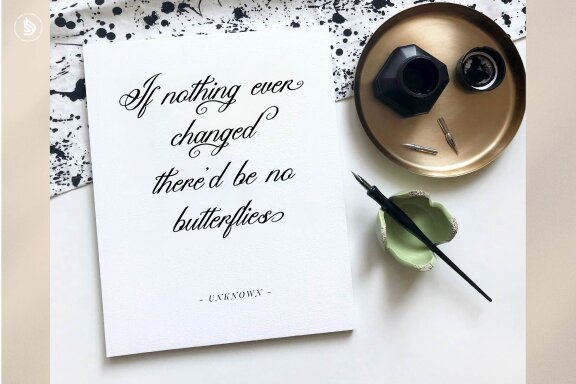 Katarina Delvor | Modern Calligraphy Font