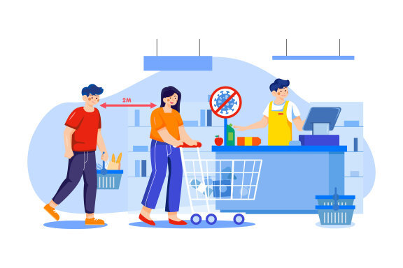 M457_Covid 19 Rules Illustration Pack