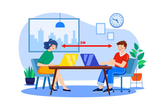 M457_Covid 19 Rules Illustration Pack