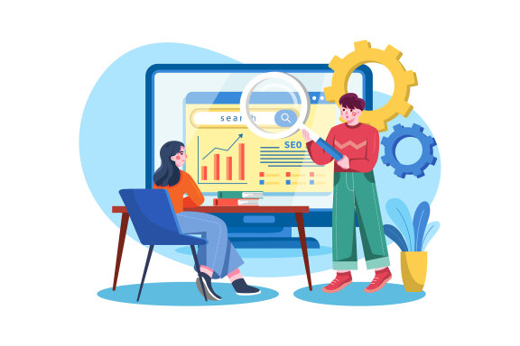 M455_Digital Marketing Illustration Pack