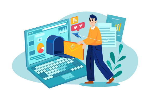 M453_Digital Marketing Illustration Pack