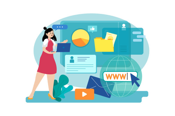 M453_Digital Marketing Illustration Pack