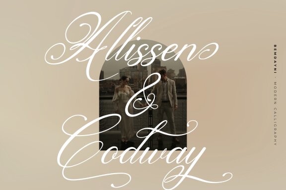 Bemdayni | Modern Calligraphy Font