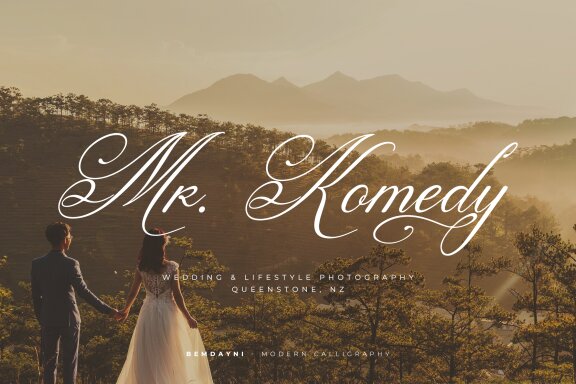 Bemdayni | Modern Calligraphy Font