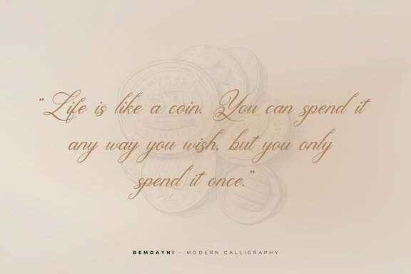 Bemdayni | Modern Calligraphy Font