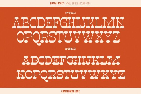 Ngarai Biscet | Western Slab Serif
