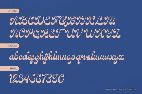 Parlein Santiqa | Classic Script