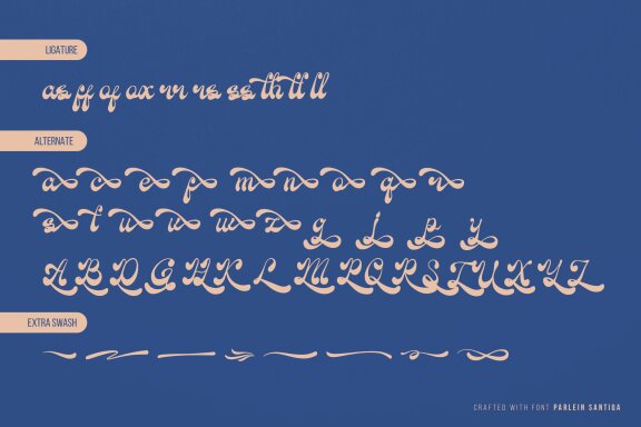 Parlein Santiqa | Classic Script