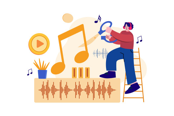 M451_Podcast Audio Illustration Pack