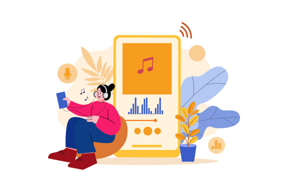 M451_Podcast Audio Illustration Pack