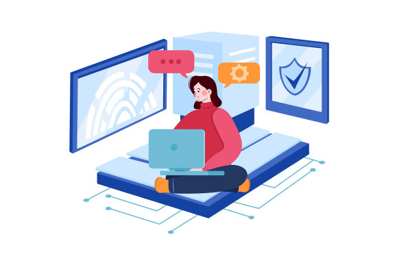 M423_Blockchain Technology Illustrations