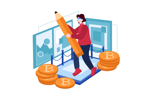 M423_Blockchain Technology Illustrations