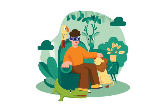 M420_Virtual Reality Illustration Pack