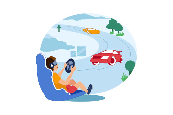 M417_Virtual Reality Illustration Pack