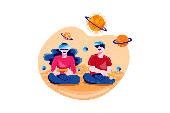 M415_Virtual Reality Illustrations