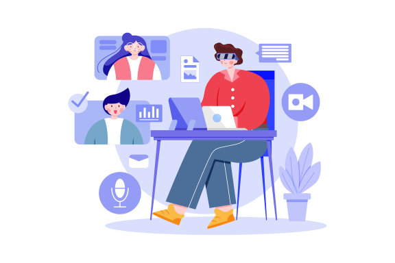 M413_Virtual Reality Illustration Pack