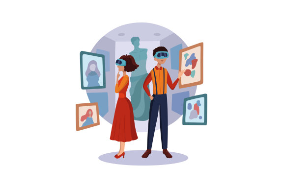 M411_Virtual Reality Illustrations