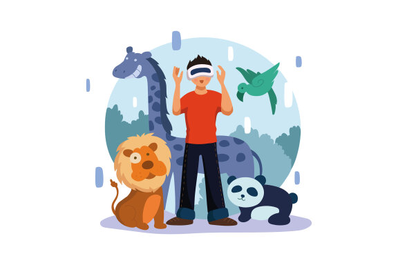 M411_Virtual Reality Illustrations
