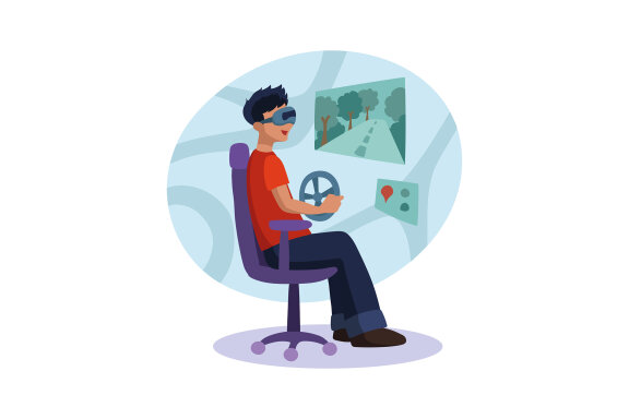 M411_Virtual Reality Illustrations