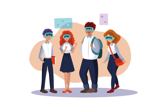 M411_Virtual Reality Illustrations