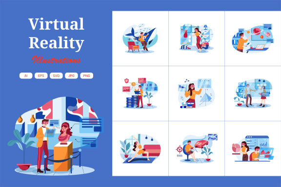 M403_Virtual Reality Illustration Pack