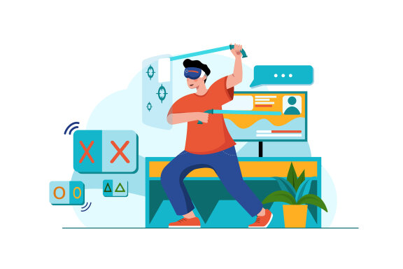 M401_Virtual Reality Illustration Pack
