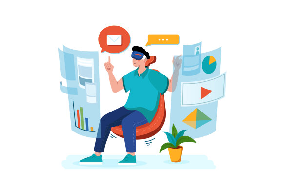 M401_Virtual Reality Illustration Pack
