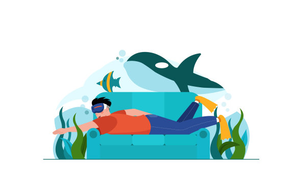 M401_Virtual Reality Illustration Pack
