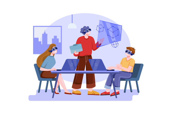 M398_Blockchain Technology Illustration Pack