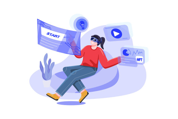 M398_Blockchain Technology Illustration Pack