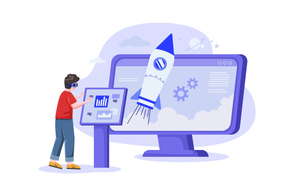 M398_Blockchain Technology Illustration Pack