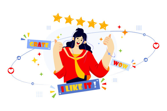 M393_Customer Review Illustration Pack