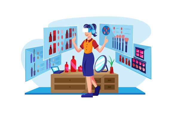 M389_Virtual Reality Illustrations