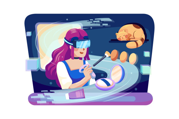 M388_Virtual Reality Illustration Pack