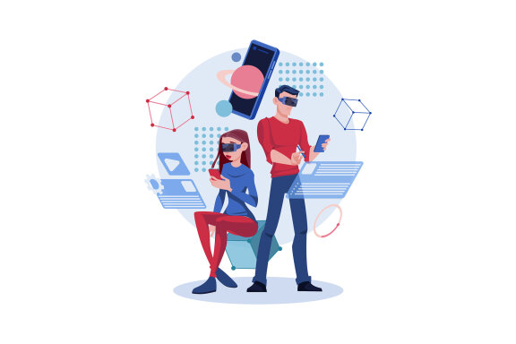 M386_NFT & Blockchain Technology Illustrations