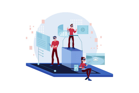 M386_NFT & Blockchain Technology Illustrations