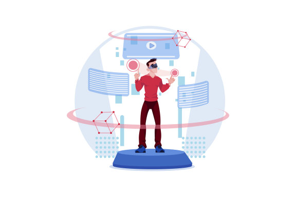 M386_NFT & Blockchain Technology Illustrations