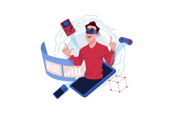 M386_NFT & Blockchain Technology Illustrations