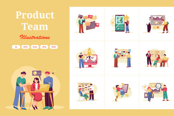 M376_Product Team Illustrations