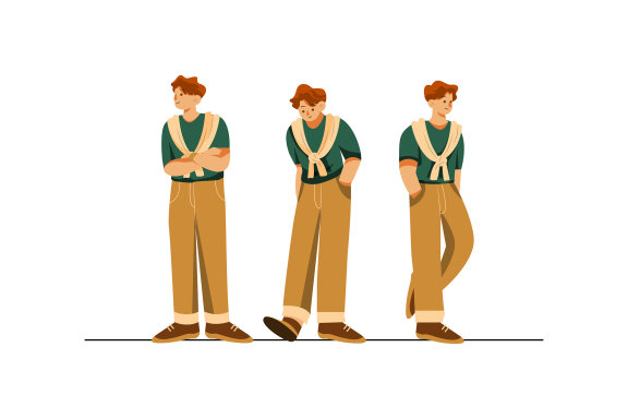 M373_Character Poses Illustration Pack