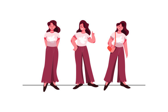 M373_Character Poses Illustration Pack