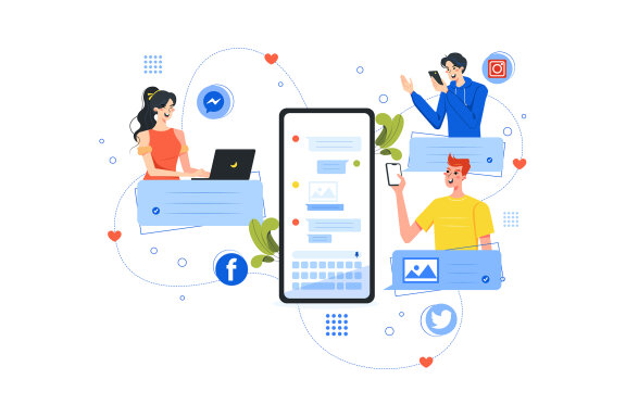 M353_Social Influencer Illustrations