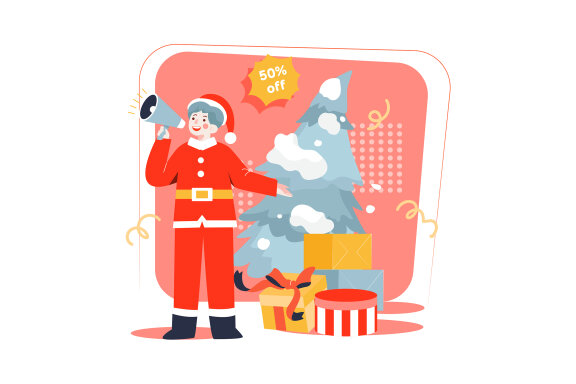 M350_ Shopping Promotion Illustrations
