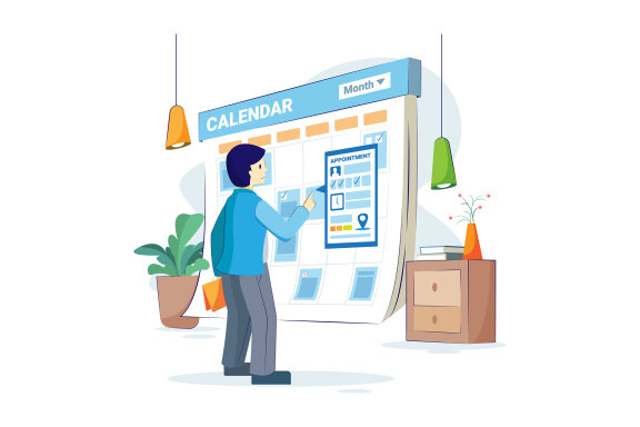 M348_Appointment Scheduling Illustrations